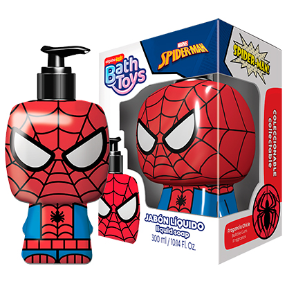 ALGABO SPIDERMAN JABON LIQUIDO X 300 ML.